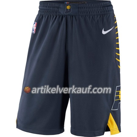 Indiana Pacers Navy 2018-19 Nike Kurze Hose Swingman - Herren